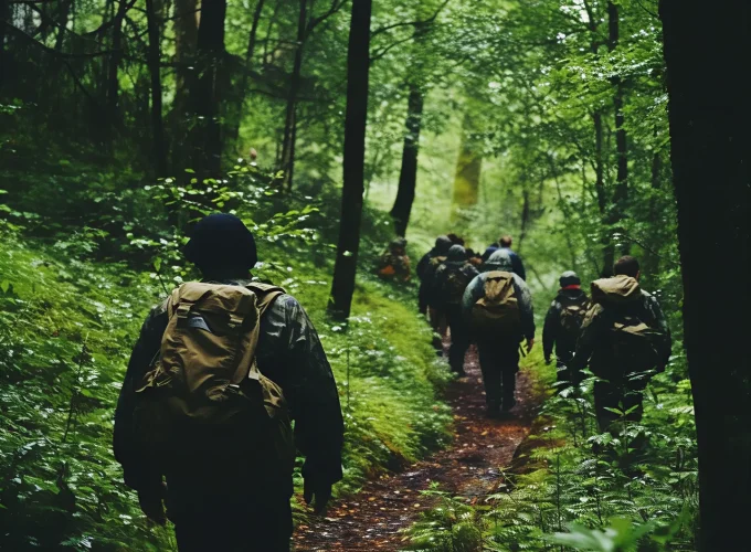 Misty Forest Trek